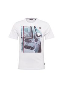 Only & Sons Only & Sons, Herren Shirt 'Ezekiel Camp Fitted SS Tee', Mischfarben / Weiß