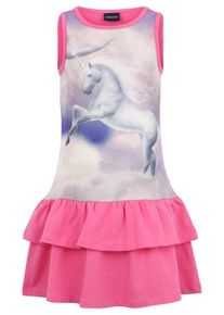 Arizona, Mädchen Kleid, Blau / Lila / Pink