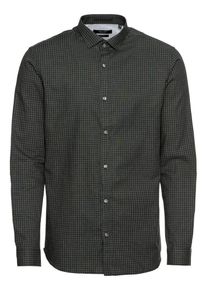 Jack & Jones JACK & JONES, Herren Slim Fit Hemd, Dunkelgrau