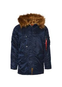 Alpha Industries, Herren Kurzmantel, Dunkelblau