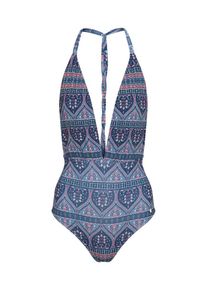 Roxy, Damen Badeanzug 'S S A R ONE PIE J', Marine / Altrosa