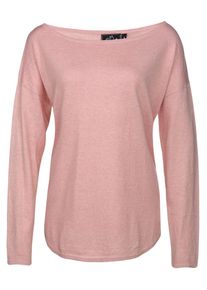 LAKEVILLE MOUNTAIN, Damen Strickpullover 'Magui', Rosa