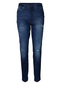 Noisy may, Damen Kim NW Destroyed Loose Fit Jeans, Blue Denim