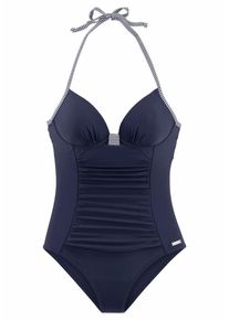 Lascana, Damen B&uuml;gel-Badeanzug, Blau