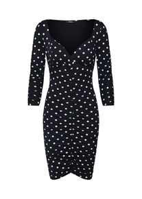 Guess, Damen Kleid 'KIMBERLY', Schwarz / Weiß