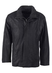 Maze, Herren Lederjacke 'Heiko', Schwarz