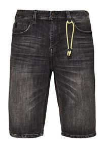 s.Oliver RED LABEL, Herren Denim-Bermuda, Graphit