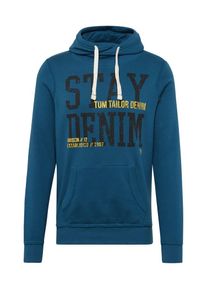 Tom Tailor Denim, Herren Sweatshirt, Blau / Gelb / Schwarz