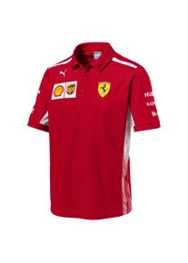 Puma, Herren T-Shirt 'Ferrari Team Polo', Hellrot