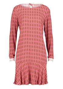 Cartoon, Damen Kleid, Gelb / Himbeer / Hellpink