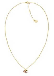 Tommy Hilfiger, Damen Kette 'Casual Core, 2780126', Dunkelblau / Gold / Rot / Weiß