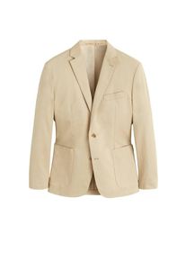 Mango Man, Herren Sakko 'Dakar', Creme