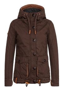 Naketano, Damen Jacke 'Strength of Streetknowledge', Braun