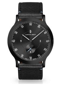 Lilienthal Berlin, Damen Unisexuhr 'L01-207-B004C', Schwarz