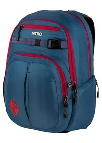Nitro, Damen Daypack 'Snowboards Chase', Blau / Kirschrot