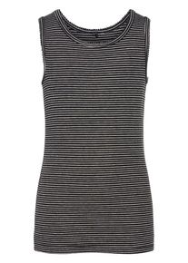 name it, M&auml;dchen Gestreifte Slim Fit Tank Top, Schwarz / Wei&szlig;