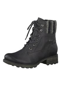 Tamaris, Damen Schn&uuml;rstiefel, Anthrazit