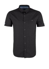 s.Oliver RED LABEL, Herren Hemd, Schwarz