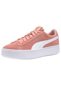 Puma, Damen Sneaker 'Vikky Stacked SD', Ros&eacute; / Wei&szlig;