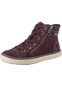 Lurchi, M&auml;dchen Sneakers High, Creme / Bordeaux