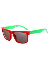De Puta Madre, Damen Sonnenbrille 'DZ2039S-1043-RD-GN-GN', Limette / Neonrot