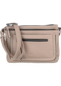 Tom Tailor, Damen Umhängetasche 'Becky', Hellbeige