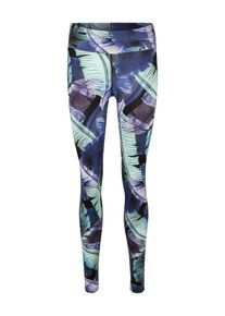 Hey Honey, Damen Leggings, Blau / Türkis / Lila