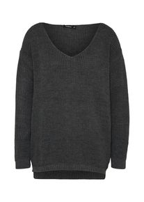 boohoo, Damen Oversized Pullover 'Sasha', Anthrazit