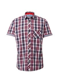 Tom Tailor, Herren Hemd, Blau / Rot / Weiß