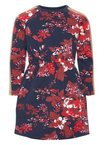 name it, Mädchen Kleid, Navy / Gold / Rot