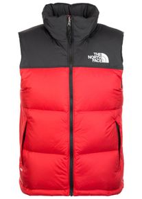 The North Face, Herren Weste '1996 Retro Nuptse', Hellrot / Schwarz