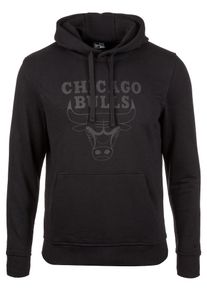 New Era, Damen 'NBA Chicago Bulls Logo' Kapuzenpullover , Schwarz
