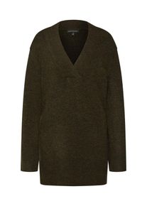 Banana Republic, Damen Pullover 'FLUFFY VEE TUNIC', Oliv