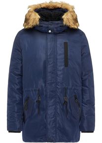 Roosevelt, Herren Parka, Blaumeliert / Braun / Cappuccino / Bronze