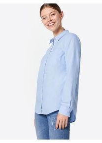 Tommy Jeans, Damen Bluse 'OXFORD', Hellblau