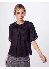 GAP, Damen Bluse 'SS SMK NK SWISS TOP', Schwarz