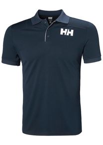Helly Hansen, Herren Polo 'Hh Lifa Active Light Ss', Navy / Weiß
