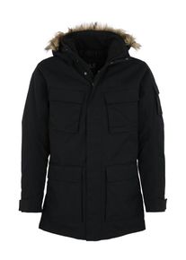 Jack Wolfskin, Herren Parka 'GLACIER CANYON', Schwarz