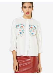 boohoo, Damen Shirt 'Hadley', Wei&szlig;