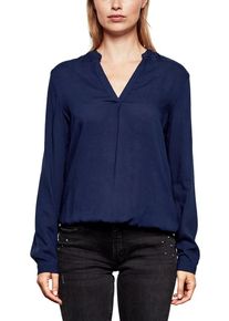 Q/S Designed By, Damen Tunikabluse, Nachtblau