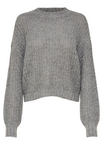 Only, Damen Strickpullover, Grau
