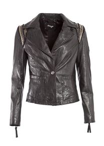 Maze, Damen Lederjacke ' Chengdu ', Schwarz