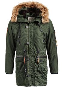Khujo, Herren Mantel 'ROBINSON', Oliv