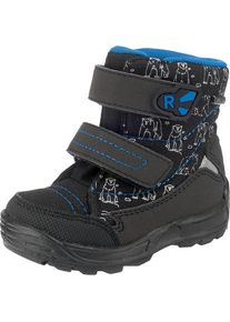 Richter, Winterstiefel, Royalblau / Schwarz / Wei&szlig;