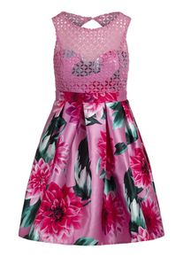 Apart, Damen Cocktailkleid, Pastellblau / Pink