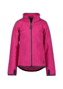 Blue Seven, M&auml;dchen Fleecejacke, Graphit / Pink