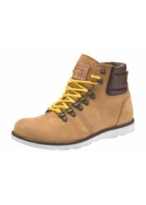 Kangaroos, Damen Stiefel 'St. Moritz-Leo', Schoko / Cognac / Gelb