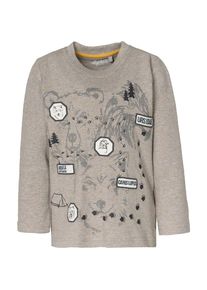 Sigikid, Baby Jeans f&uuml;r Jungen, Grau / Anthrazit / Wei&szlig;