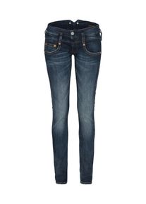 Herrlicher, Damen Jeans 'Pitch Slim Denim Stretch', Blue Denim