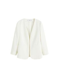 Mango, Damen Blazer 'Leli4', Wei&szlig;